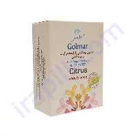 صابون بهداشتی با رایحه مرکبات پرچرب (گیاهی) گلمر 100 گرم