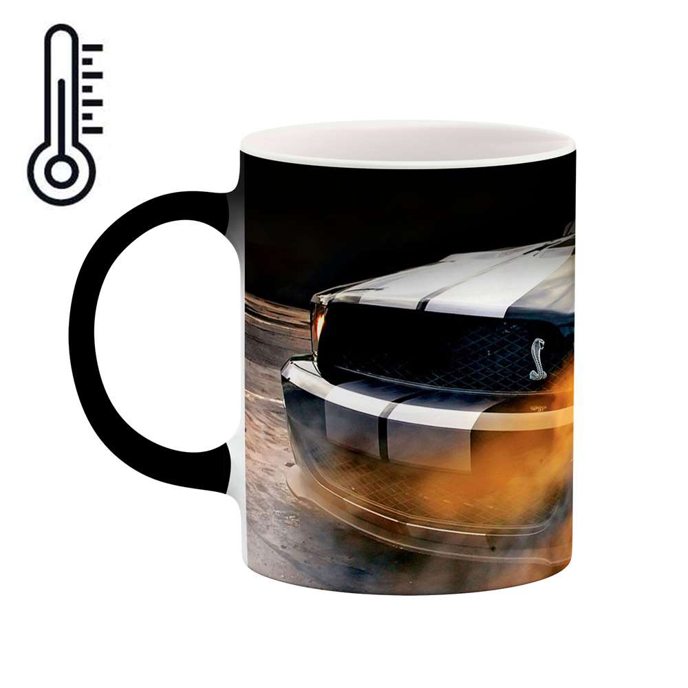 ماگ حرارتی طرح ماشین فورد موستانگ مدل mgh11569