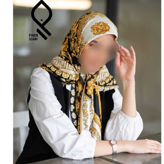 روسری ابریشم. فاستونی