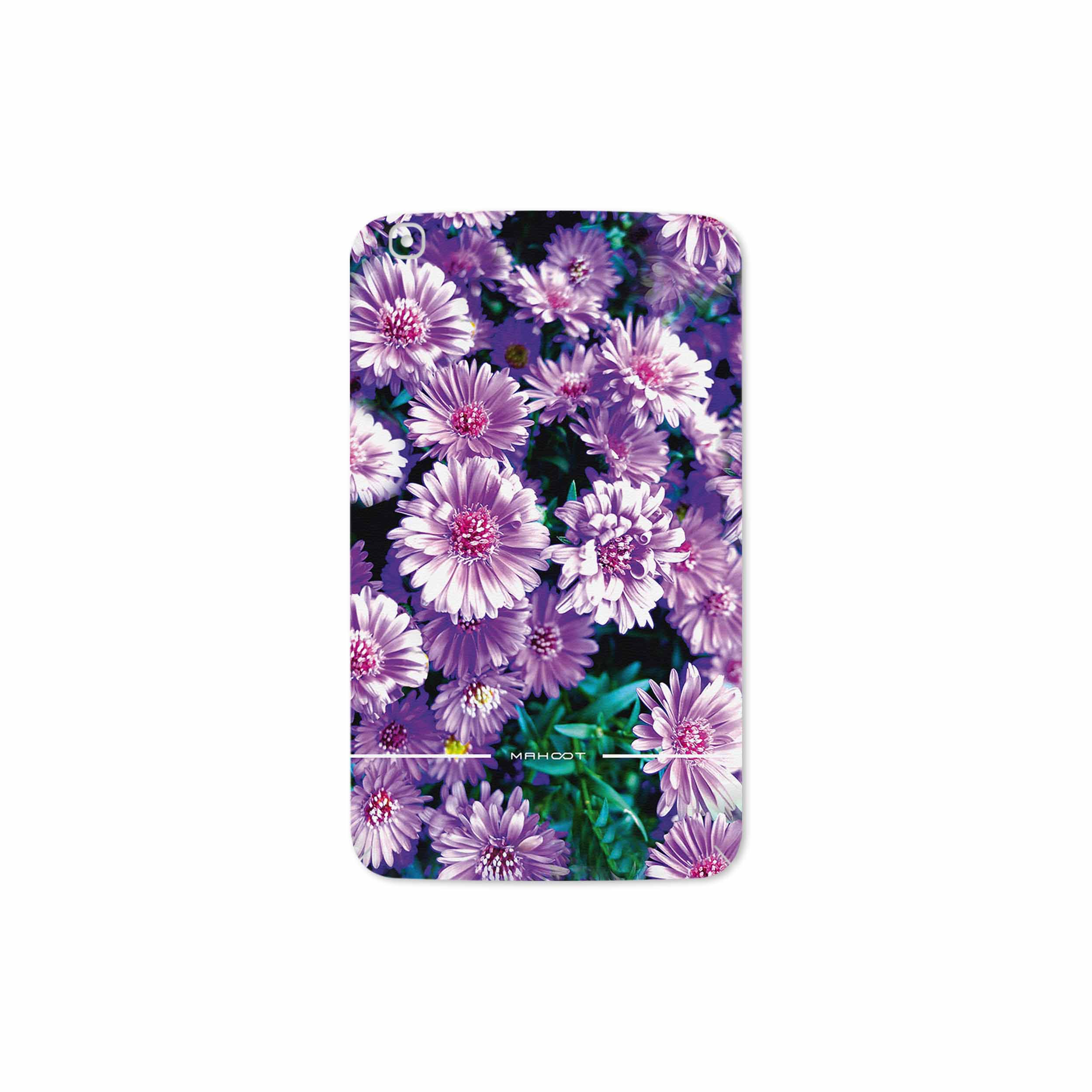 برچسب پوششی ماهوت مدل Purple-Flower مناسب برای تبلت سامسونگ Galaxy Tab 3 8.0 2013 T315