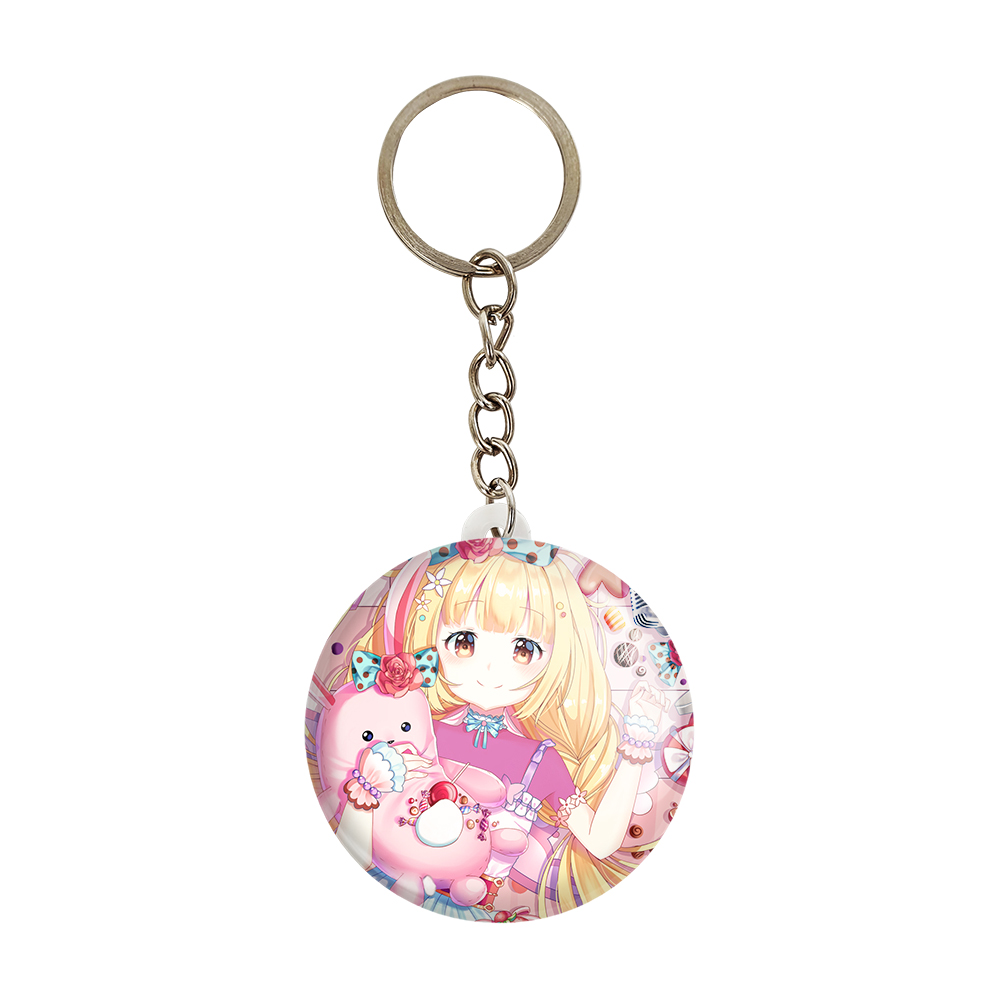 جاکلیدی خندالو مدل دختر انیمه ای کد 18032