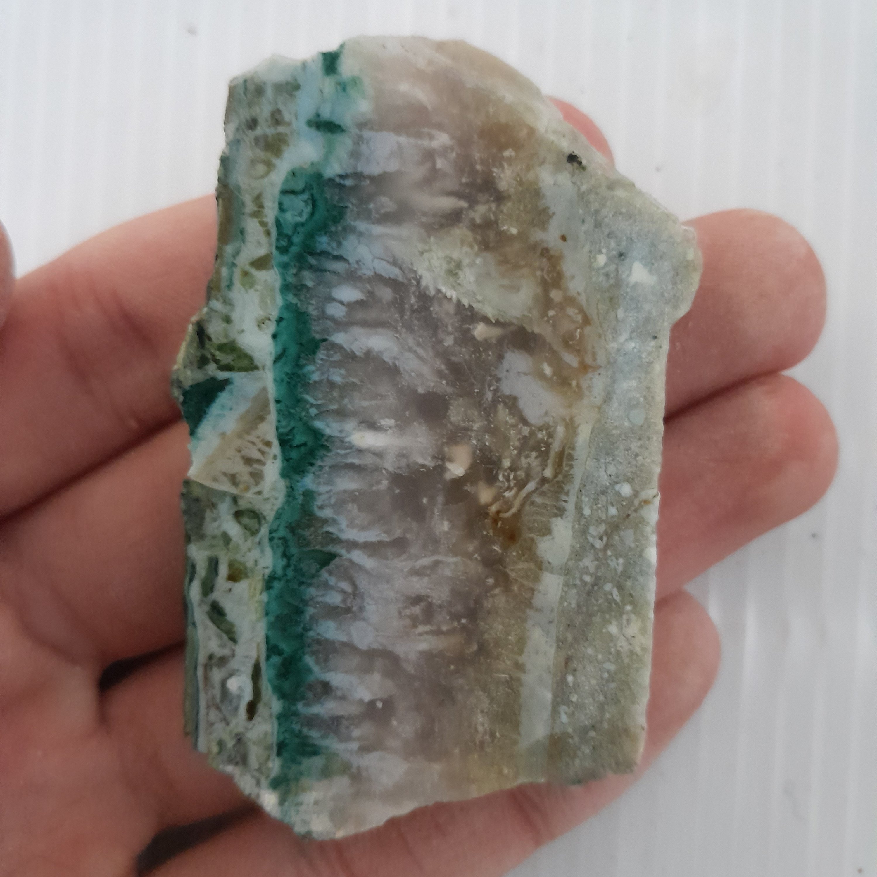 اسلایس سنگ عقیق منظره کد 114