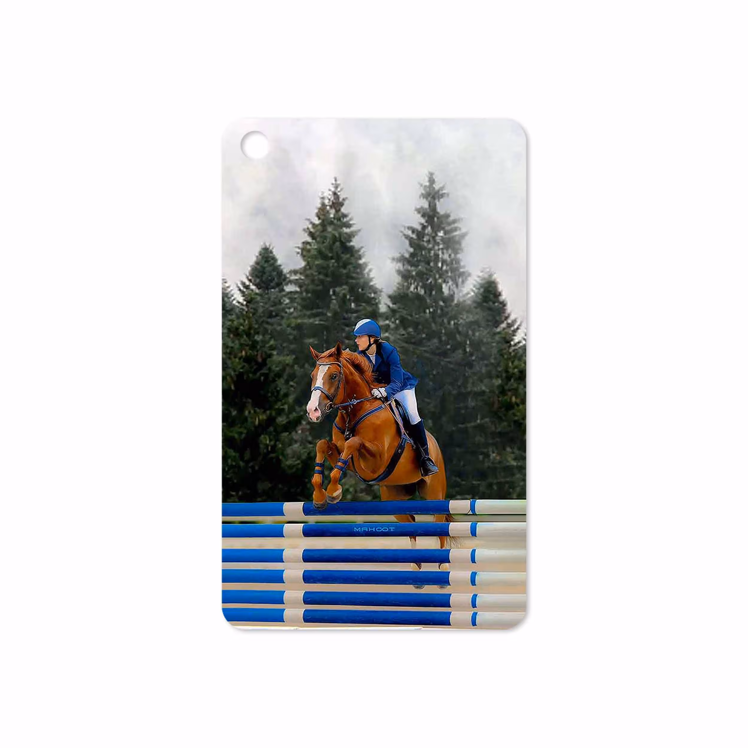 برچسب پوششی ماهوت مدل Equestrianism مناسب برای تبلت شیائومی Mi Pad 4 2018