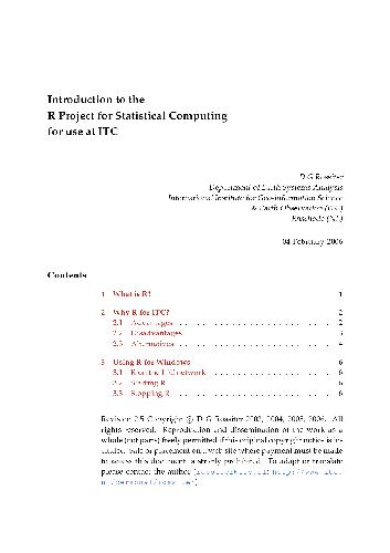 خرید و دانلود نسخه کامل کتاب Introduction to the R Project for Statistical Computing
