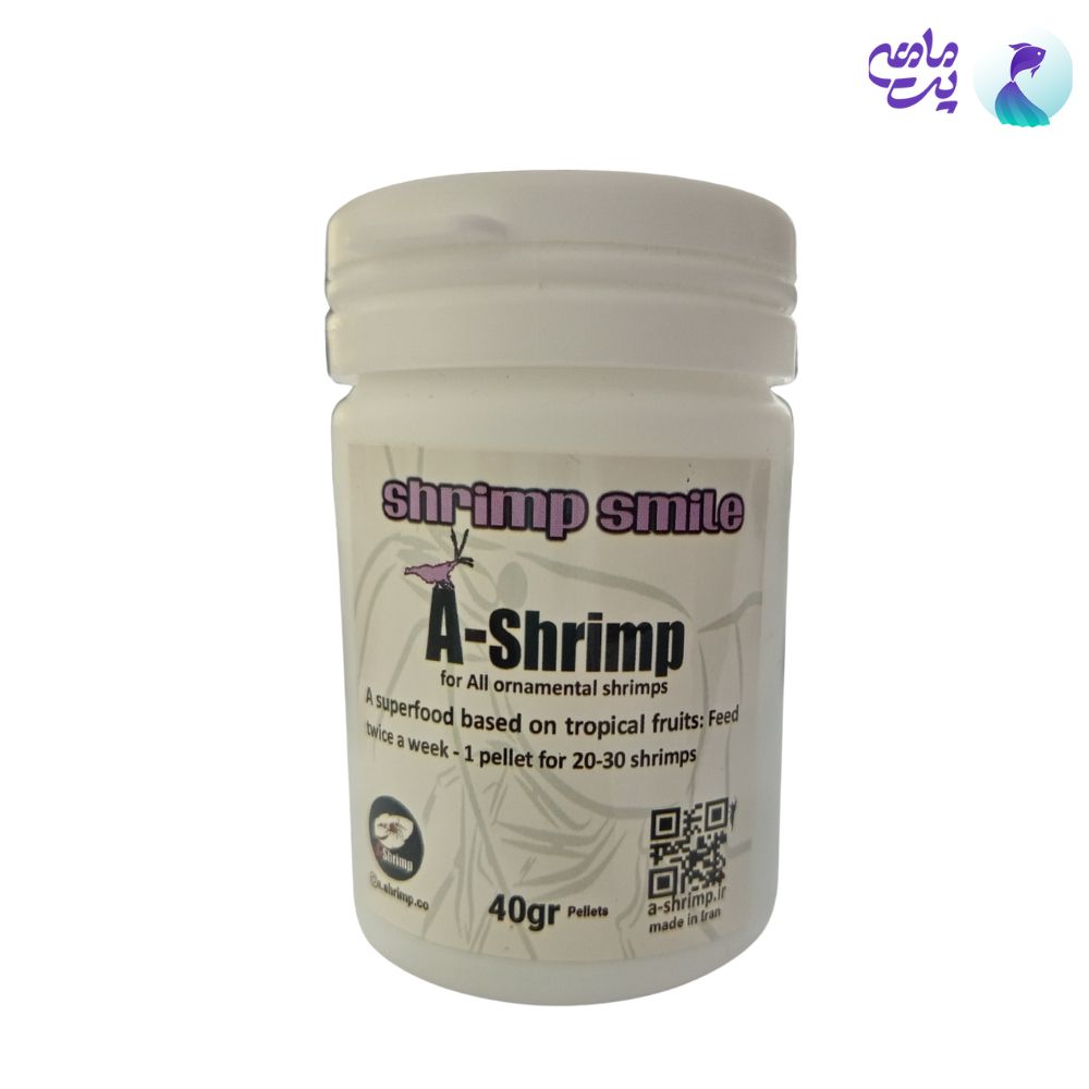 غذای قرصی اکواریومی مانستر SMILE A-SHRIMP (40 گرم)