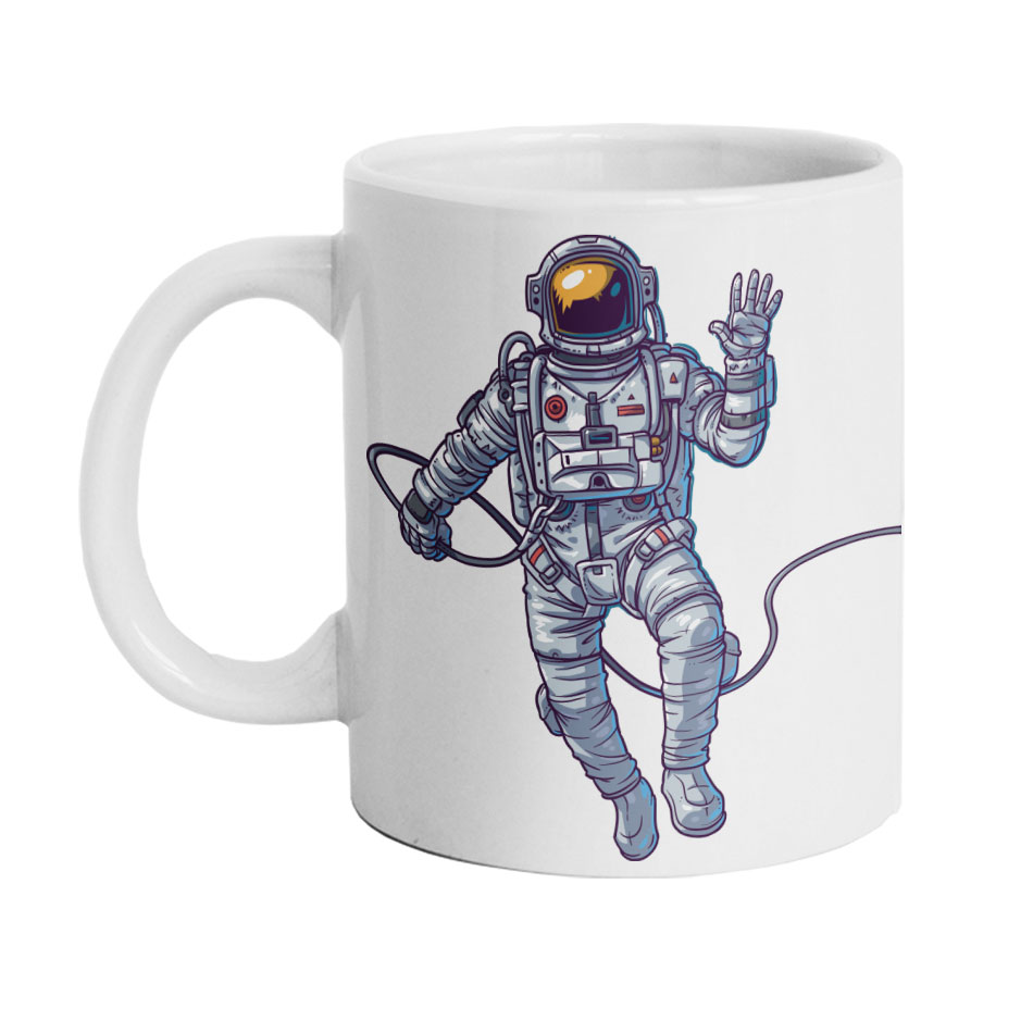 ماگ دارلی طرح فضانوردمدل Darlyd178