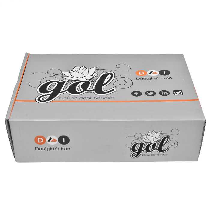 دستگیره در دستگیره ایران مدل 2800 بسته دو عددی