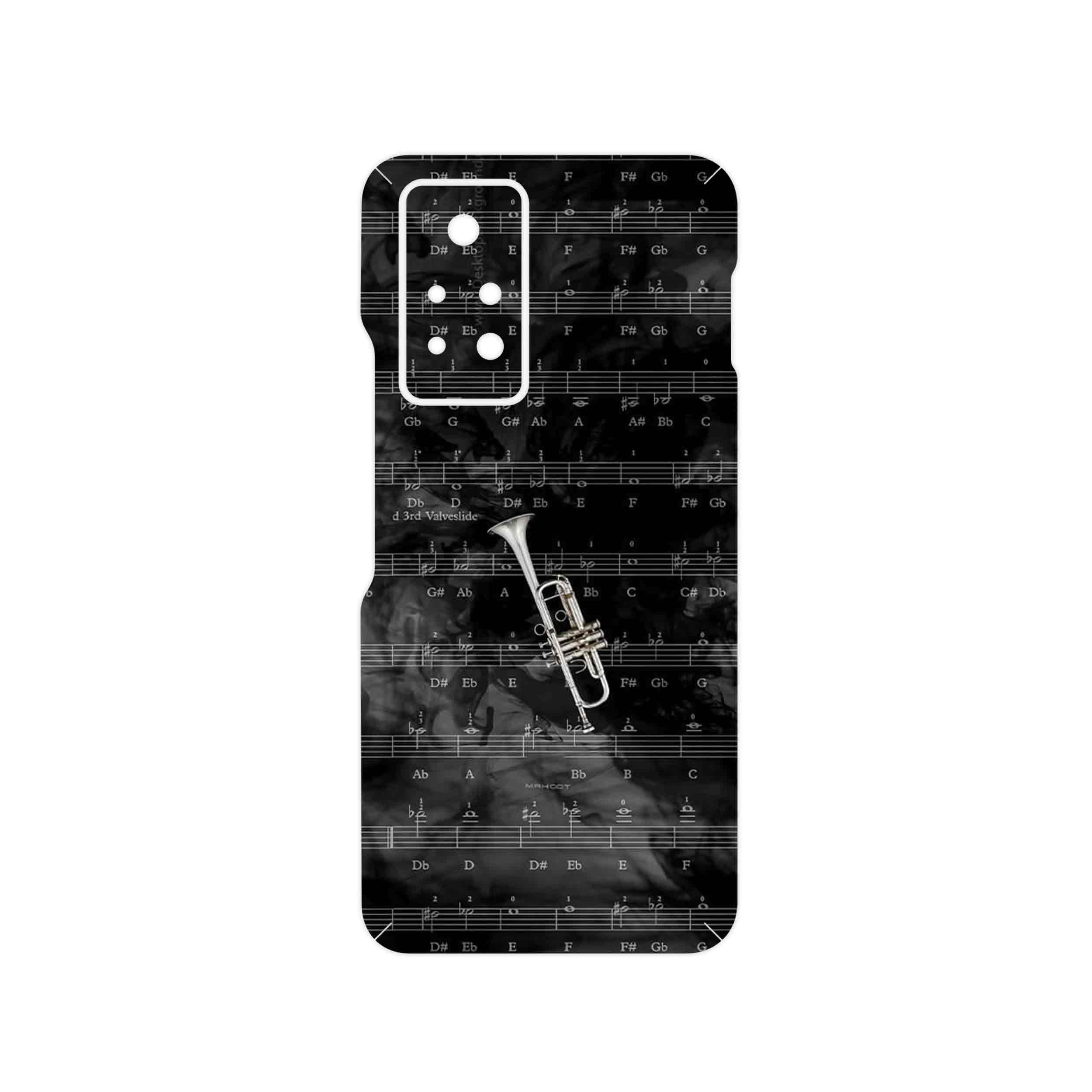 برچسب پوششی ماهوت مدل Trumpet مناسب برای گوشی موبایل اینفینیکس Note 11 Pro