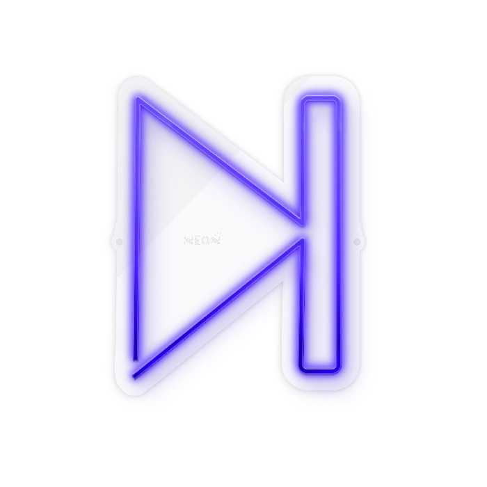 چراغ دیواری نئون دیزاین طرح Next_BL