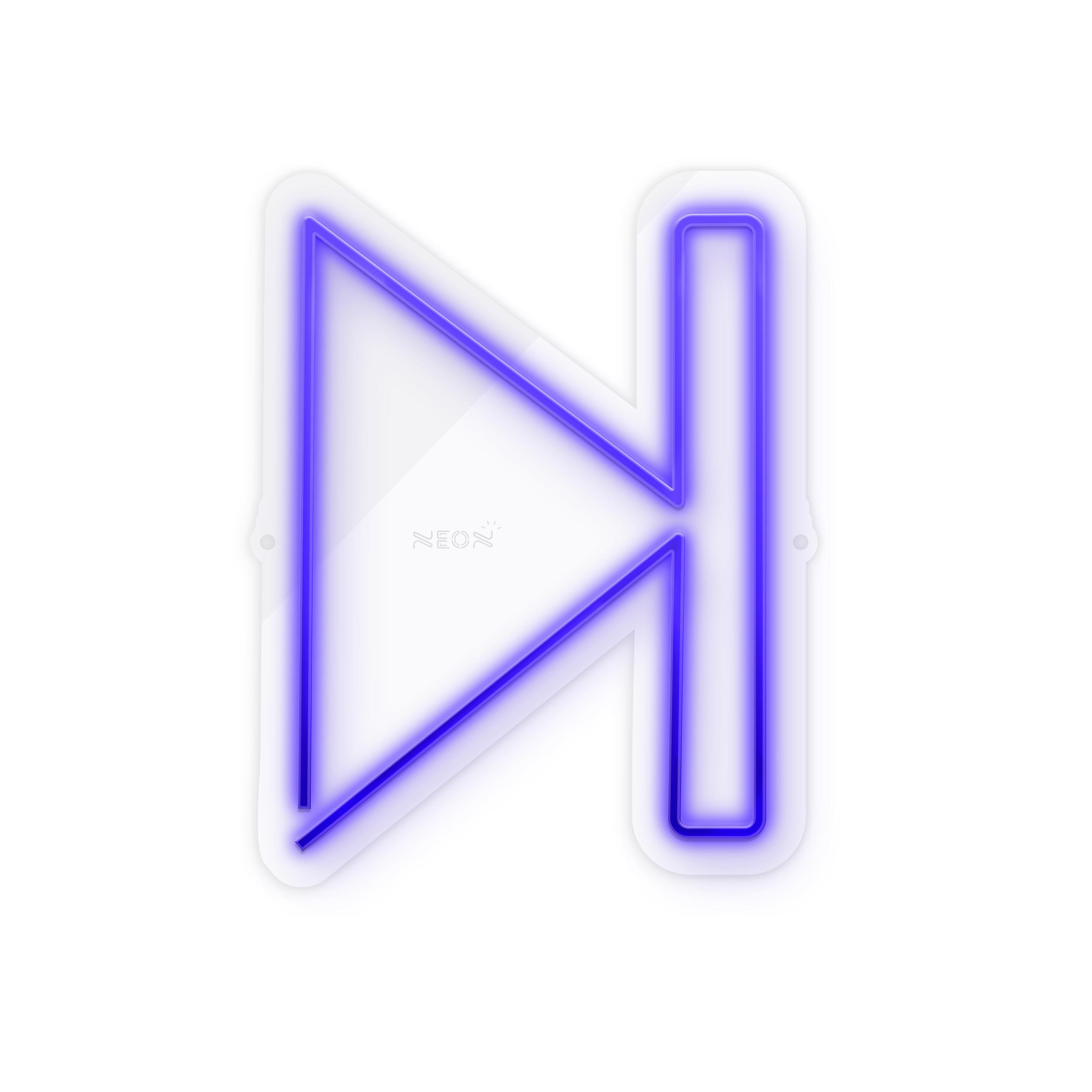 چراغ دیواری نئون دیزاین طرح Next_BL