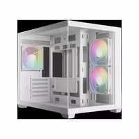 AURA GC10M WH ARGB | با فضای داخلی وسیع و سه فن نورانی