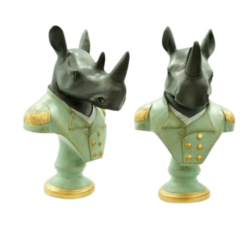 مجسمه لوکس با شخصیت حیوانات کد 5 برای کلکسیونر ها😍✨