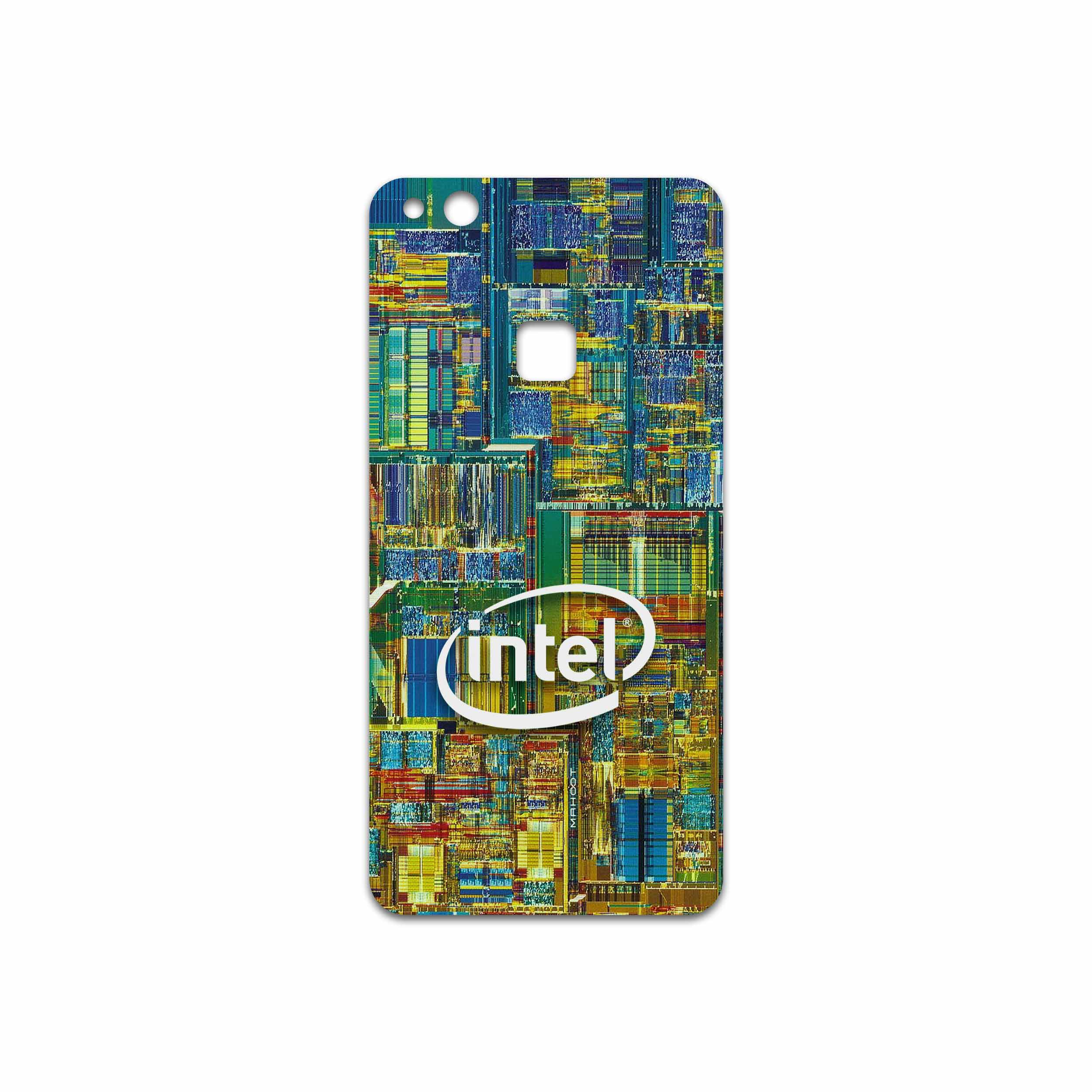 برچسب پوششی ماهوت مدل Intel Brand مناسب برای گوشی موبایل هوآوی P10 Lite