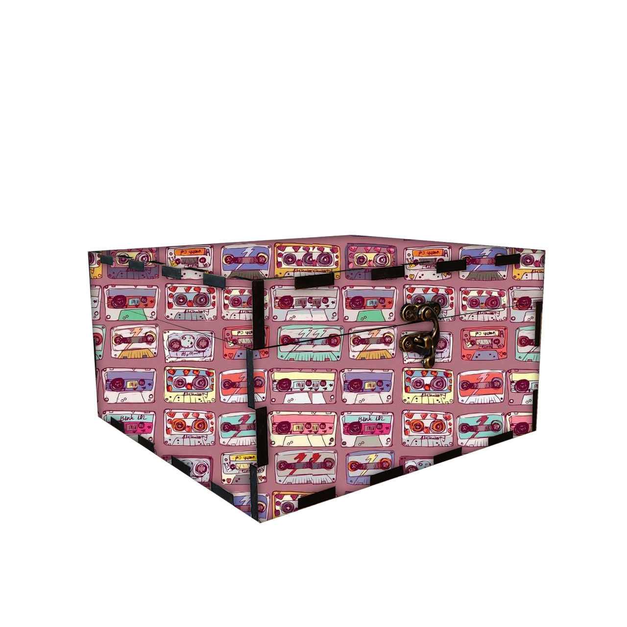 جعبه هدیه مدل نوار کاست کد 1005