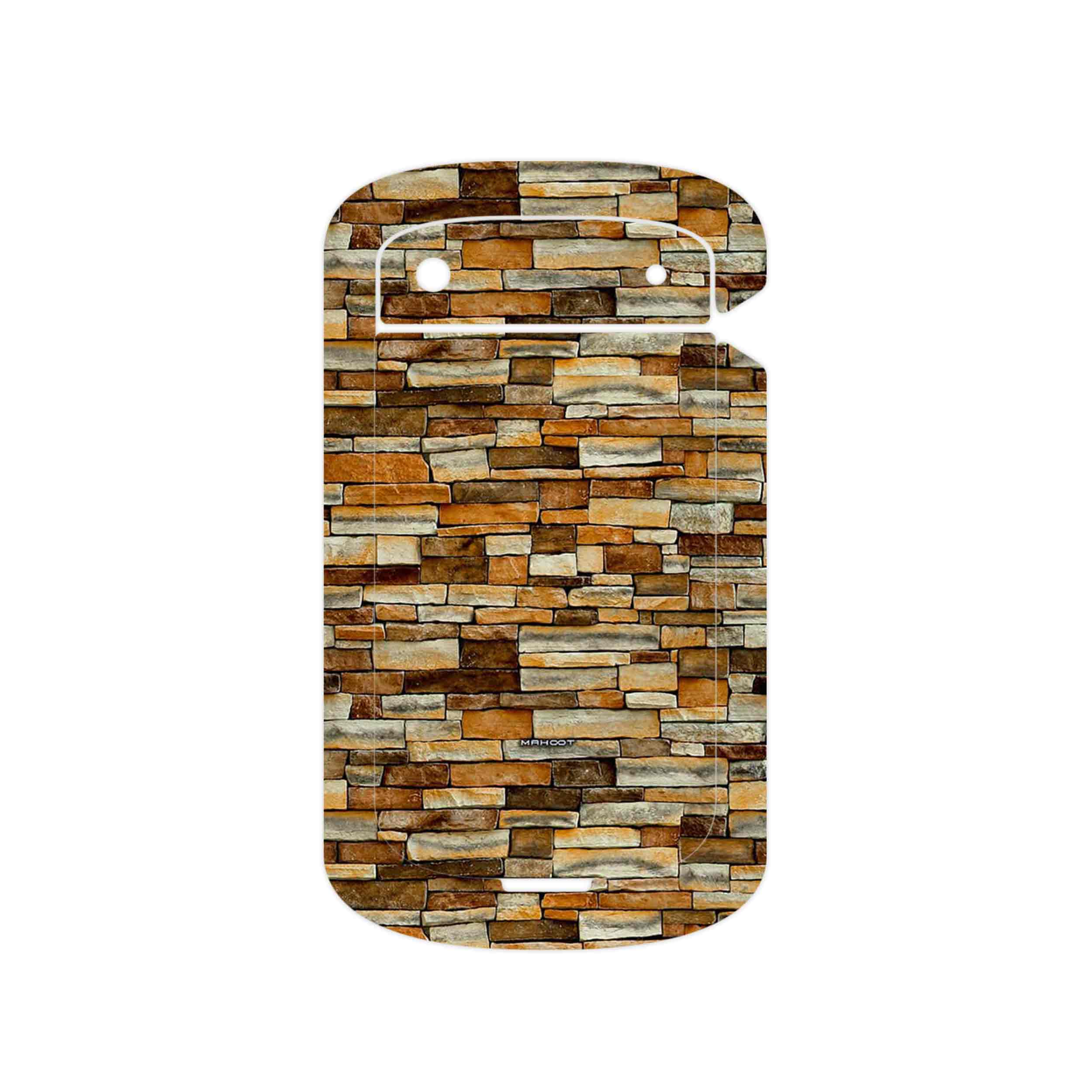 برچسب پوششی ماهوت مدل brickwall مناسب برای گوشی موبایل بلک بری Bold Touch 9900