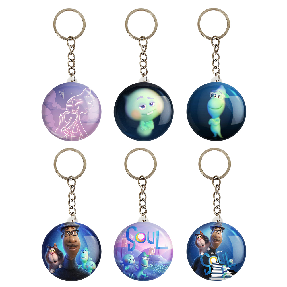  جاکلیدی خندالو طرح انیمیشن سل کد 205A مجموعه 6 عددی 