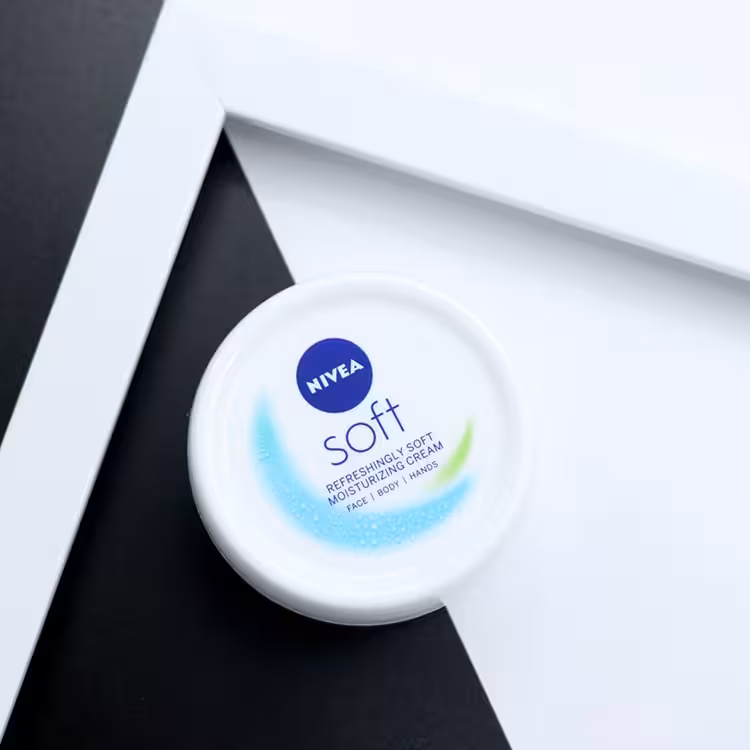 کرم نیوا سافت 100 میل آلمانی NIVEA SOFT نیوآ کد 91669