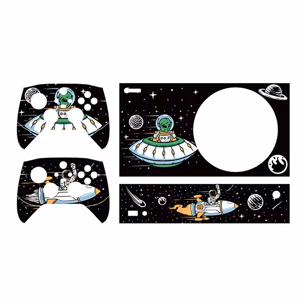 برچسب کنسول بازی ایکس باکس series s  مدل astronuat کد 3 مجموعه 4 عددی