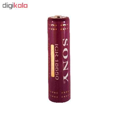 باتری لیتیوم-یون قابل شارژ سونی کد ICR-18650 ظرفیت 4500 میلی آمپرساعت بسته 4 عددی