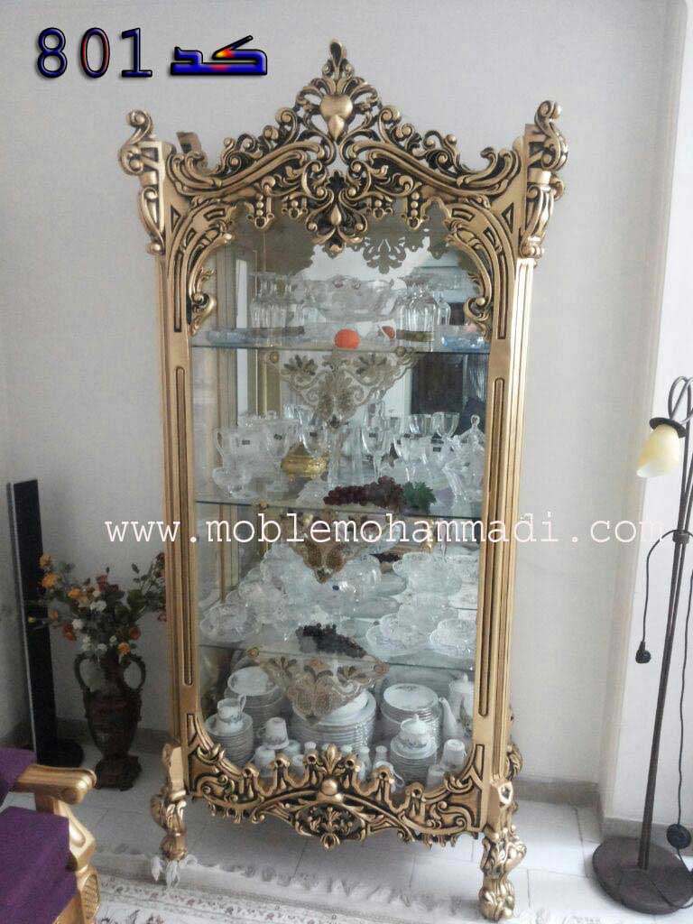 بوفه چوب راش کد801