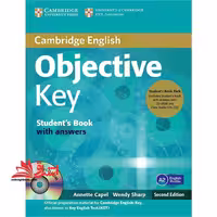 Cambridge English objective key a2 student book with answers workbook second edition - فروشگاه کتاب اشراق