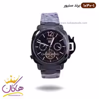 ساعت سنیور مردانه فلزی تمام مشکی اتوماتیک 1030