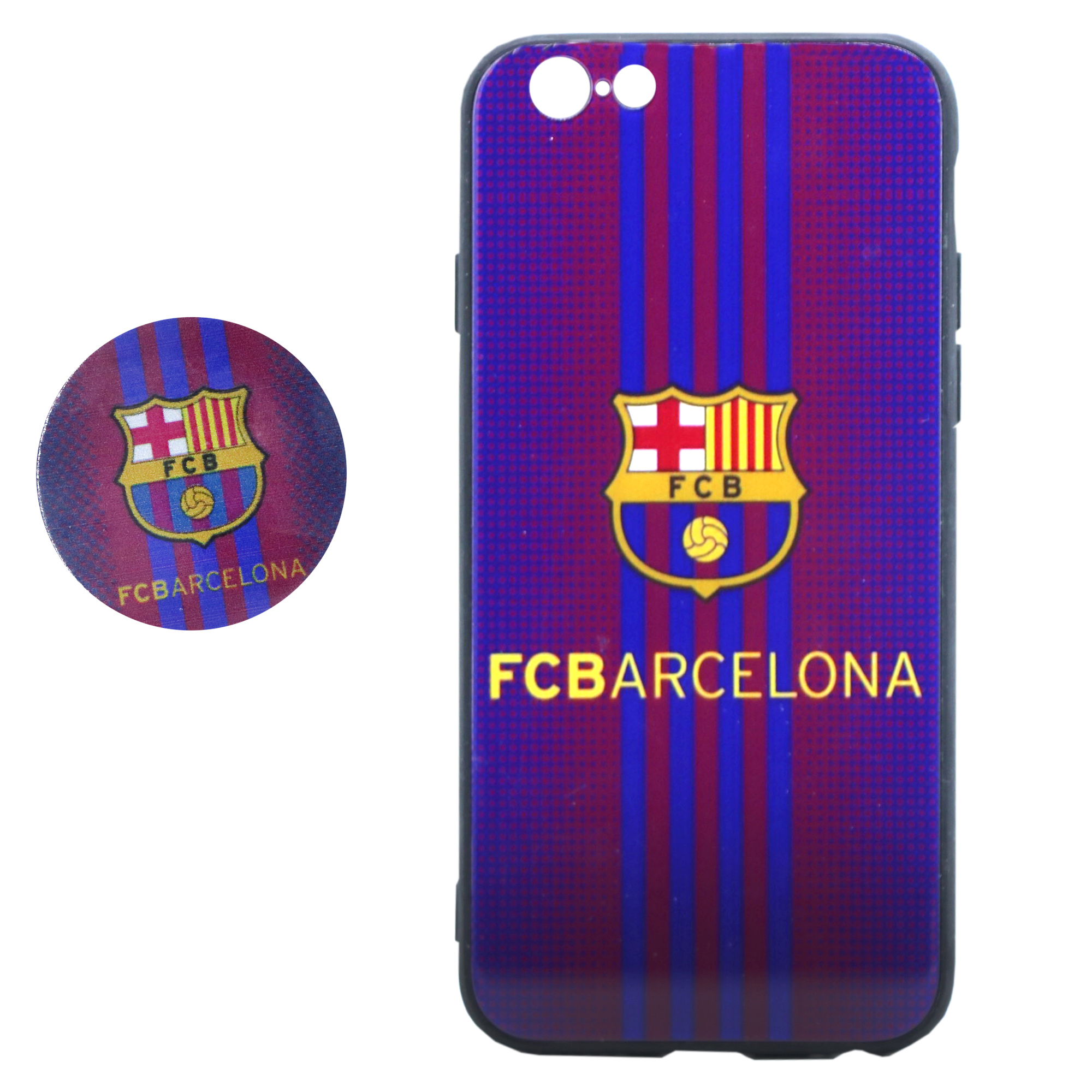 کاور طرح FBC مدل POK_01 مناسب برای گوشی موبایل اپل IPHONE 6 / 6S به همراه پایه نگهدارنده