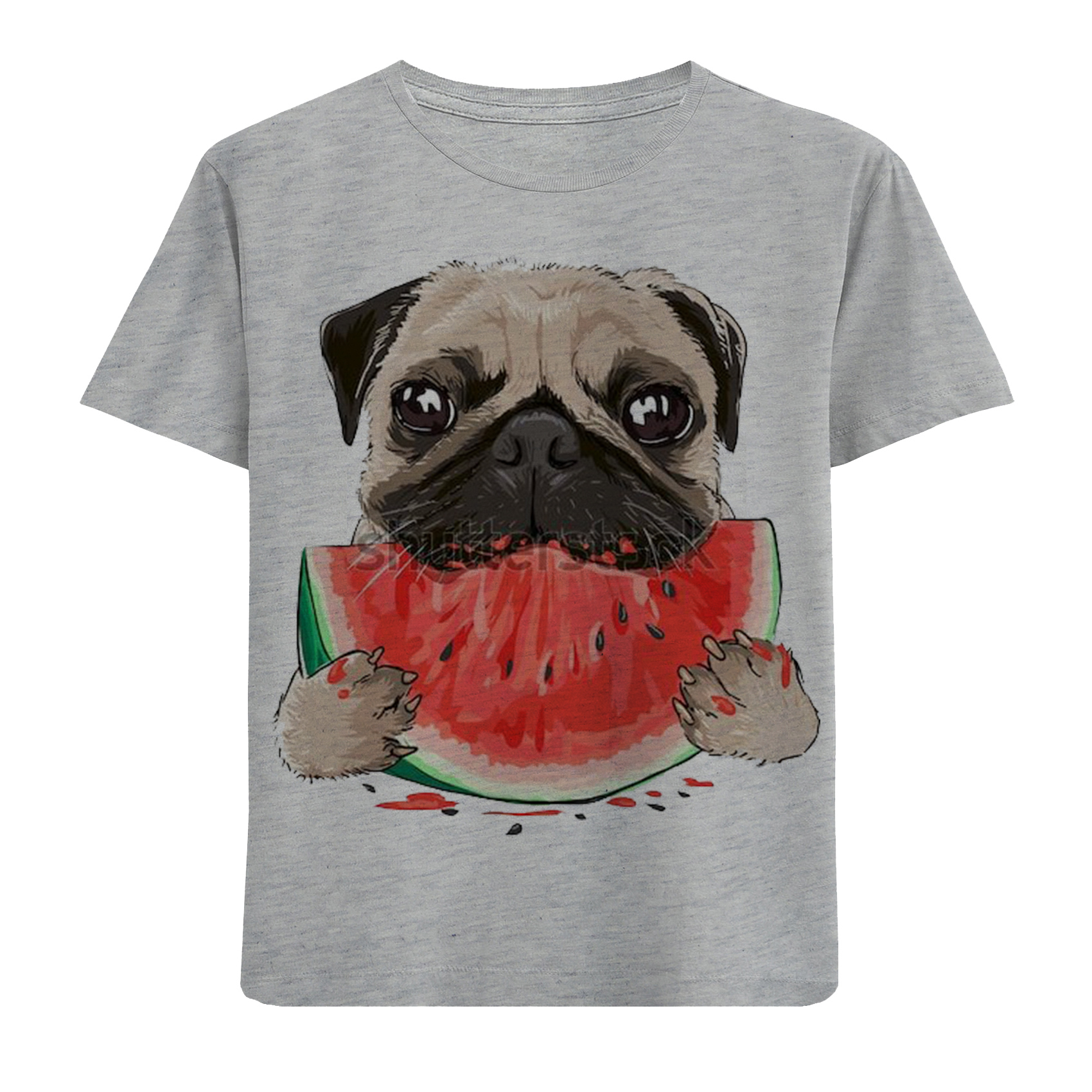 تی شرت بچگانه مدل سگ و هندونه F82