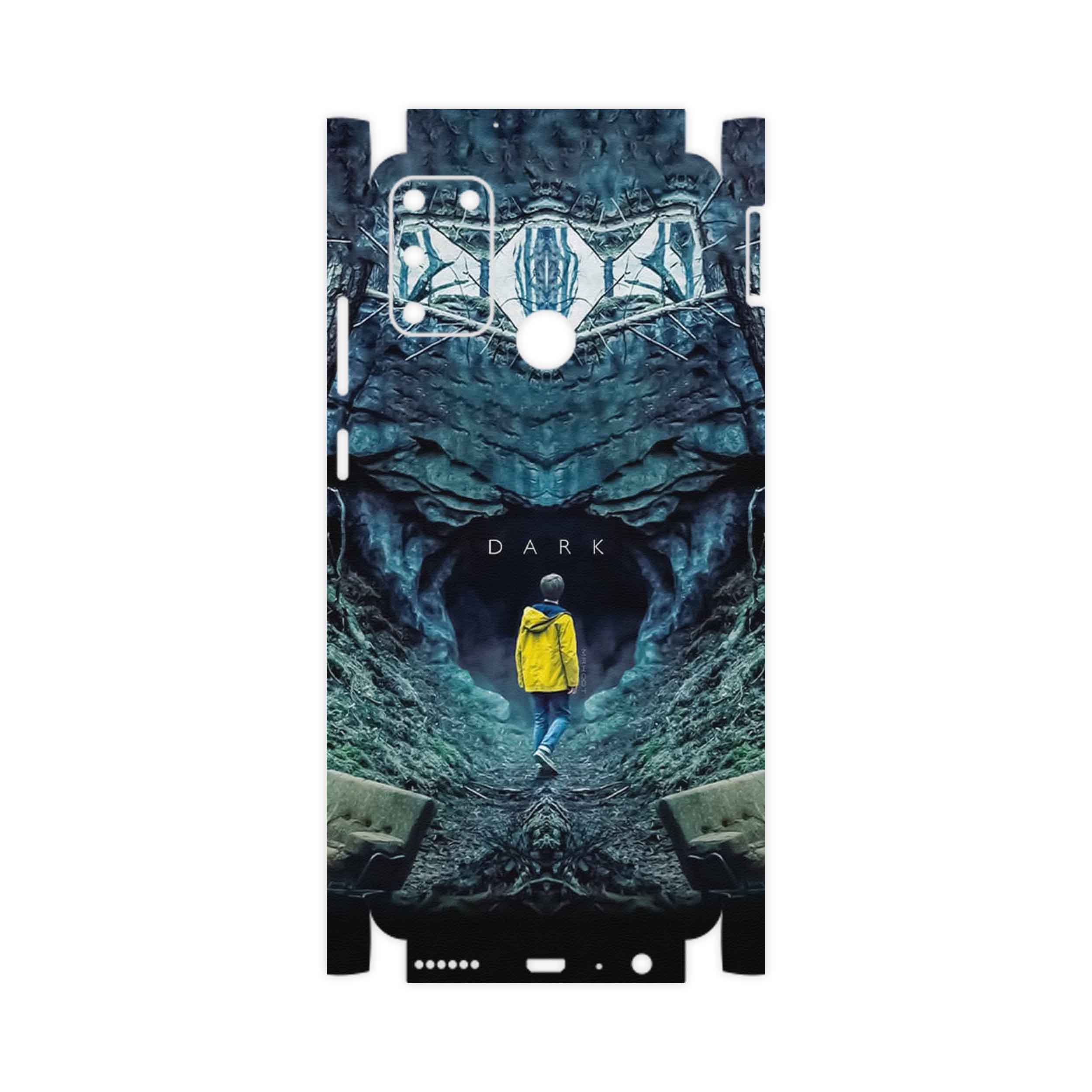 برچسب پوششی ماهوت مدل Dark-FullSkin مناسب برای گوشی موبایل آنر 9A