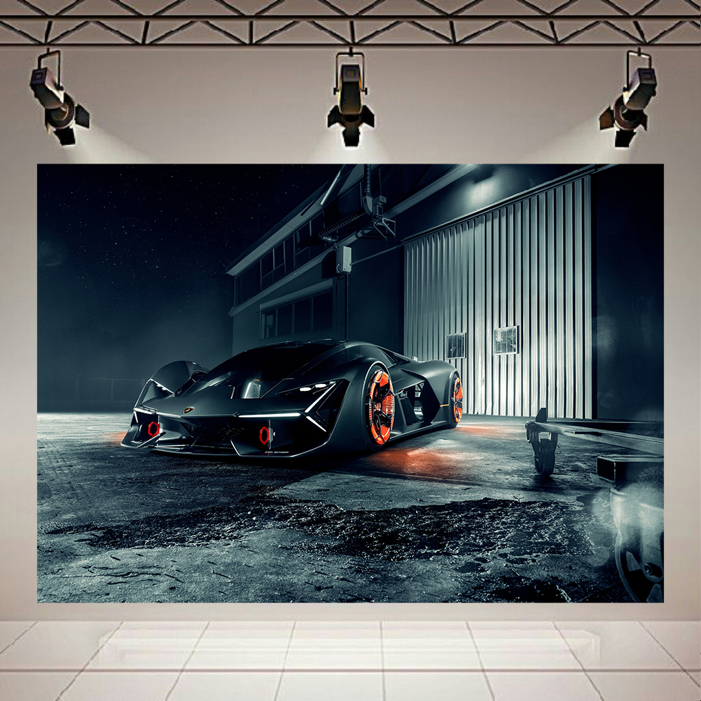 تابلو شاسی طرح ماشین مدل Lamborghini Terzo Millennio کد AR721