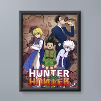 تابلو مدل انیمه هانتر ایکس هانتر Hunter × Hunter anime 08 | دنیای قاب