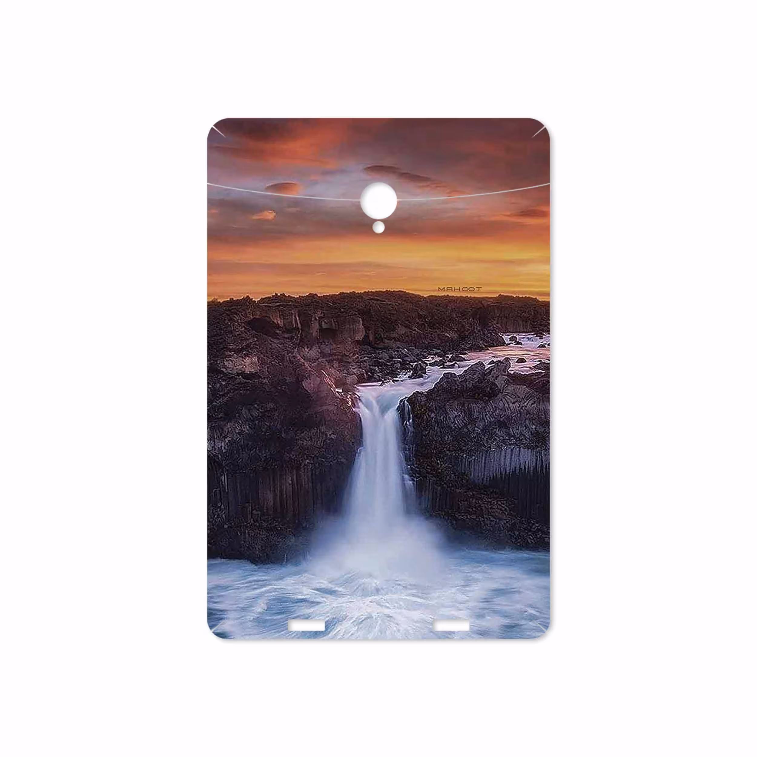 برچسب پوششی ماهوت مدل Waterfall مناسب برای تبلت وریکو Unipad