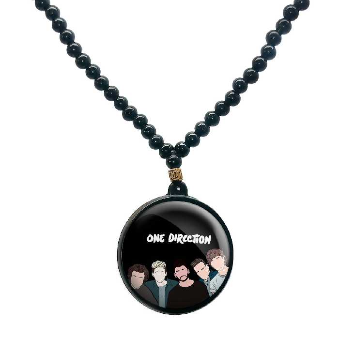 گردنبند پرمانه طرح One Direction کد pmd.13634 مدل دو طرفه