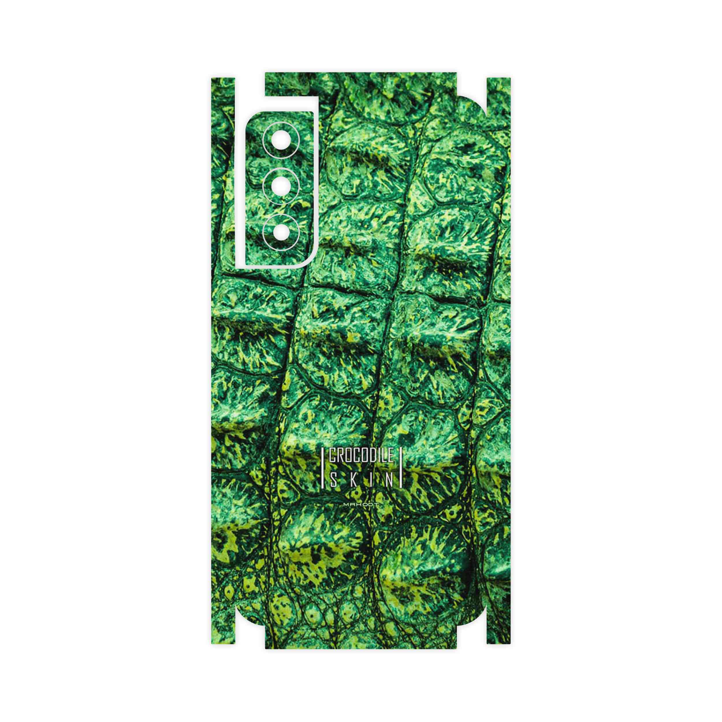 برچسب پوششی ماهوت مدل Crocodile Skin-FullSkin مناسب برای گوشی موبایل سامسونگ Galaxy S21 FE 5G