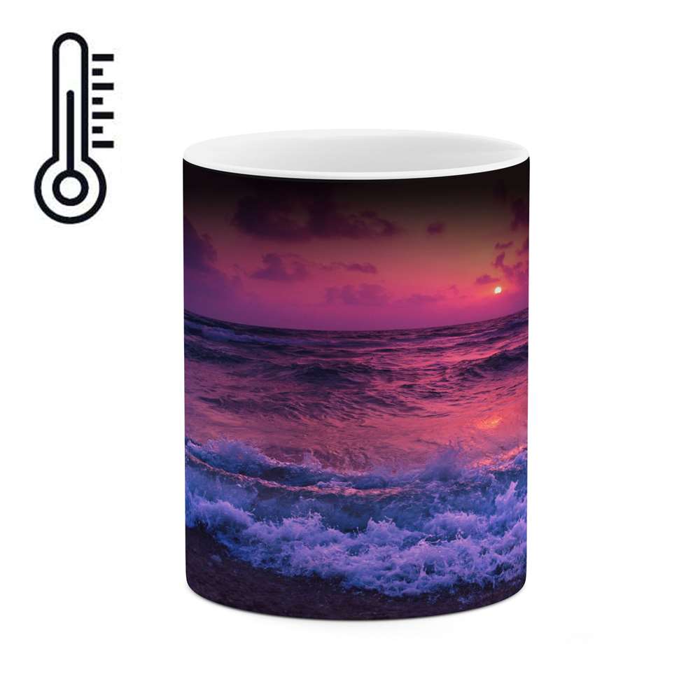 ماگ حرارتی کاکتی طرح منظره مدل mgh17471