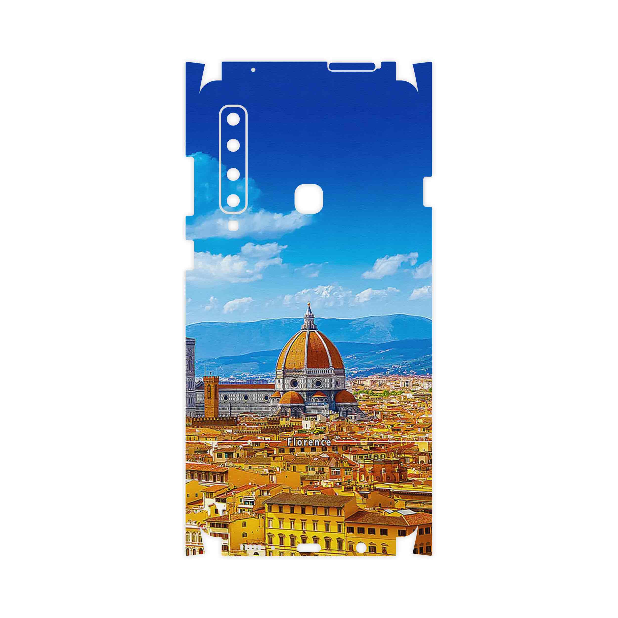 برچسب پوششی ماهوت مدل City of Florence-FullSkin مناسب برای گوشی موبایل سامسونگ Galaxy A9 2018