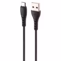 کابل میکرو یو اس بی فست شارژ Shoosh SH101A 5A 1.1m