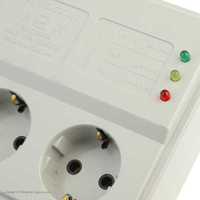 چندراهی برق و محافظ پارت الکتریک مدل PE767