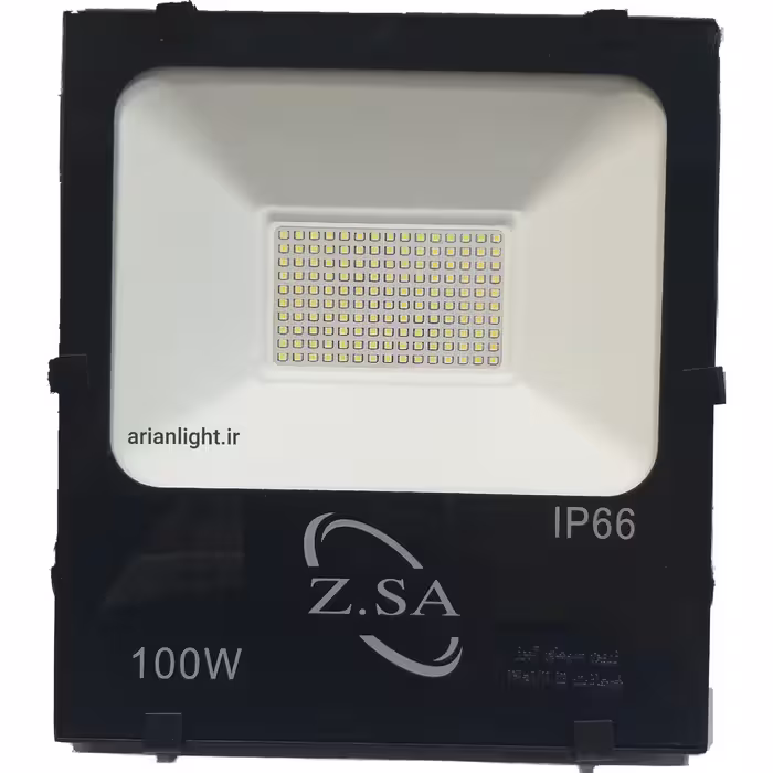پروژکتور ال ای دی 100 وات برند زرین سیمای البرز پروژکتور LED و SMD