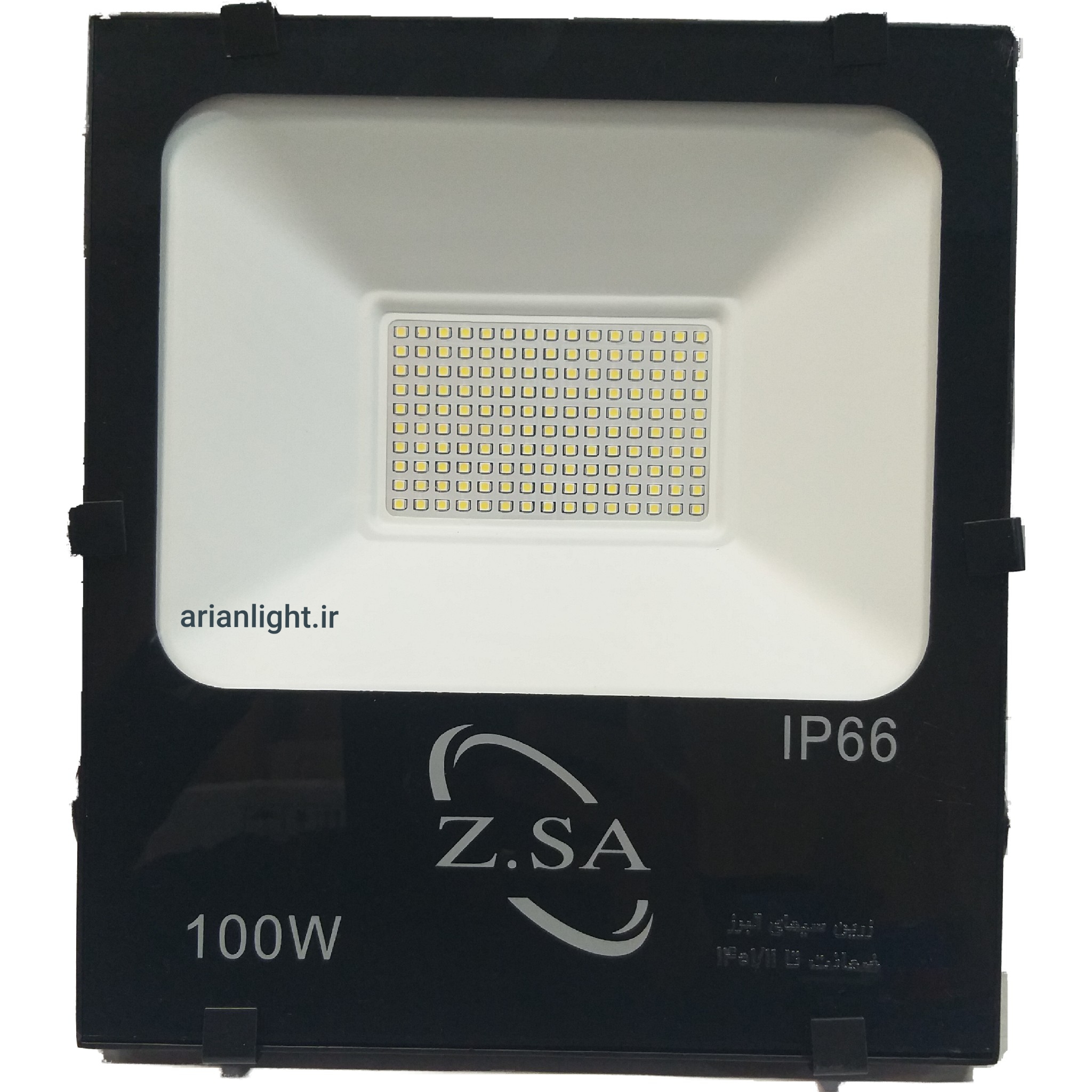 پروژکتور ال ای دی 100 وات برند زرین سیمای البرز پروژکتور LED و SMD