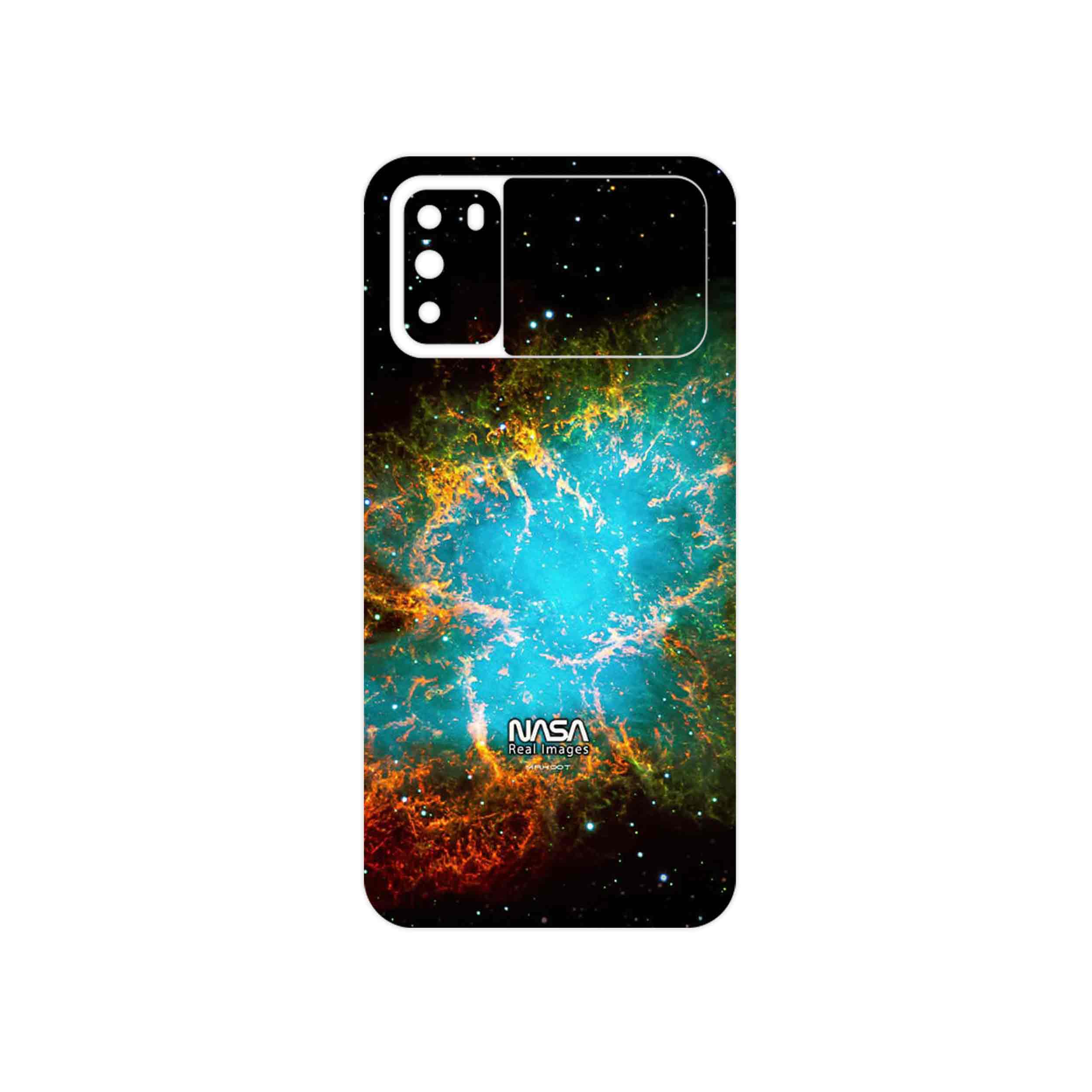 برچسب پوششی ماهوت مدل Universe b NASA 9 مناسب برای گوشی موبایل شیائومی Poco M3