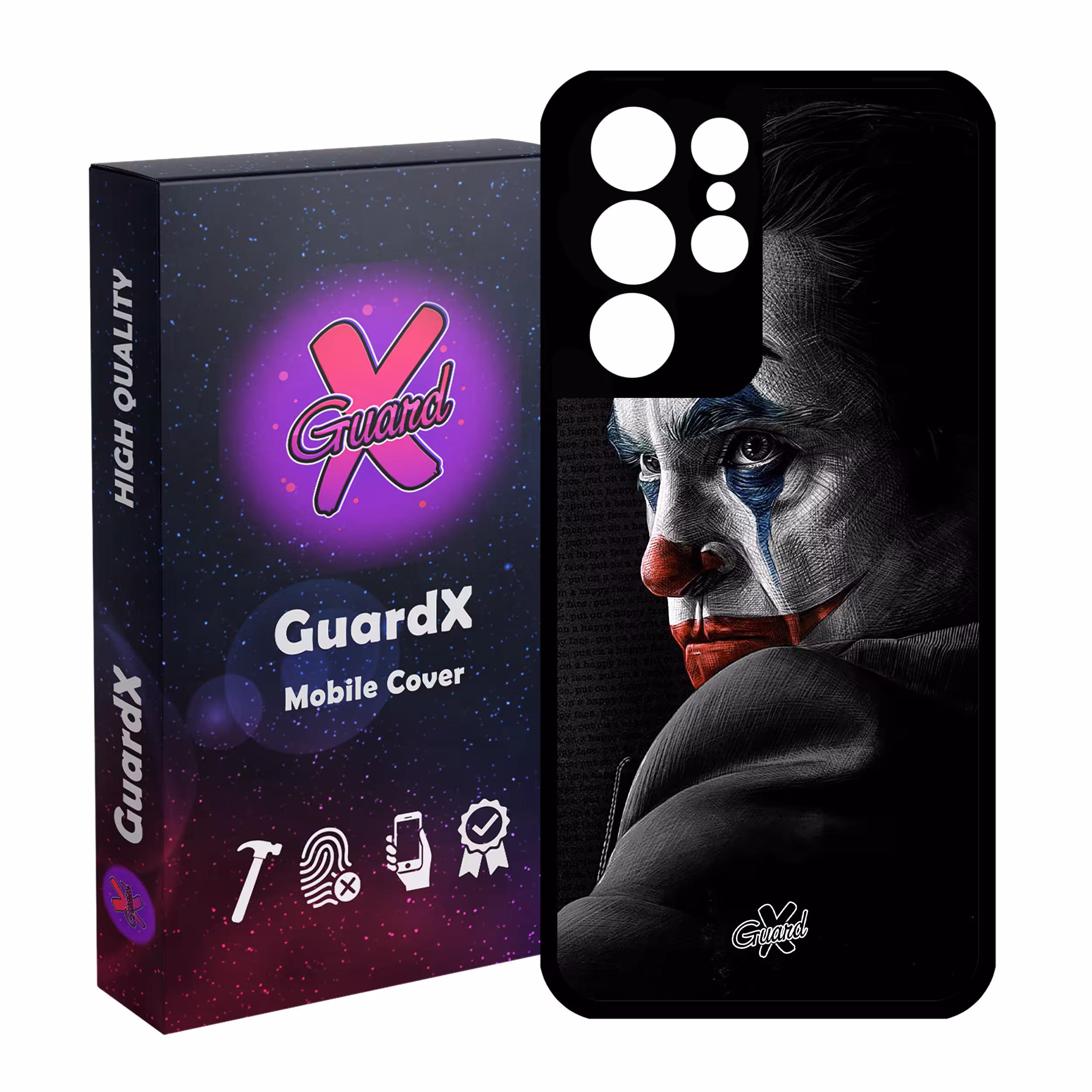 کاور گارد ایکس طرح Joker مدل Glass10103 مناسب برای گوشی موبایل سامسونگ Galaxy S21 Ultra