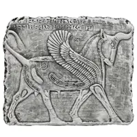 مجسمه تندیس و پیکره شهریار مدل کتیبه گاو دروازه ملل آویزدار کد MO3010
