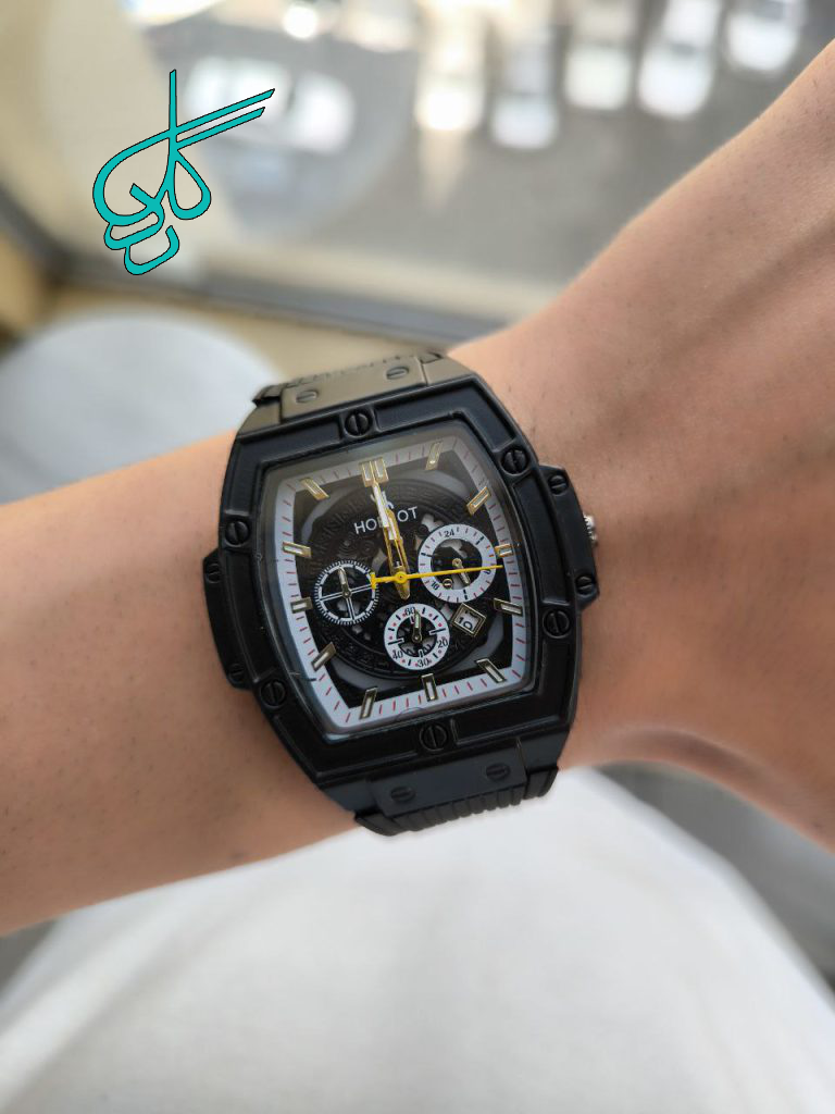 خرید ساعت مردانه هابلوت رنگ ثابت با کیفیت دارای رنگ بندی1920740 - ردگل