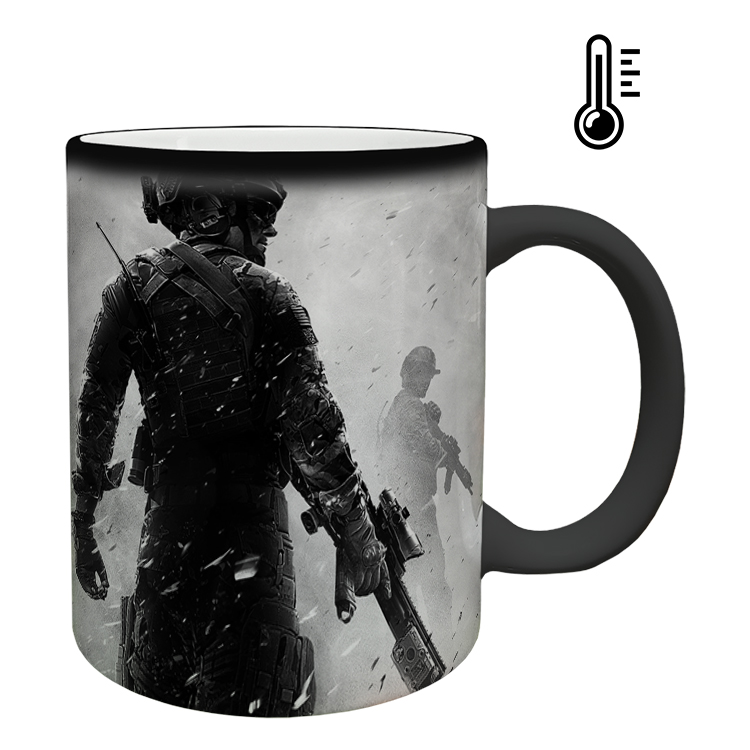 ماگ حرارتی مدل بازی کال آف دیوتی call of duty کد 8