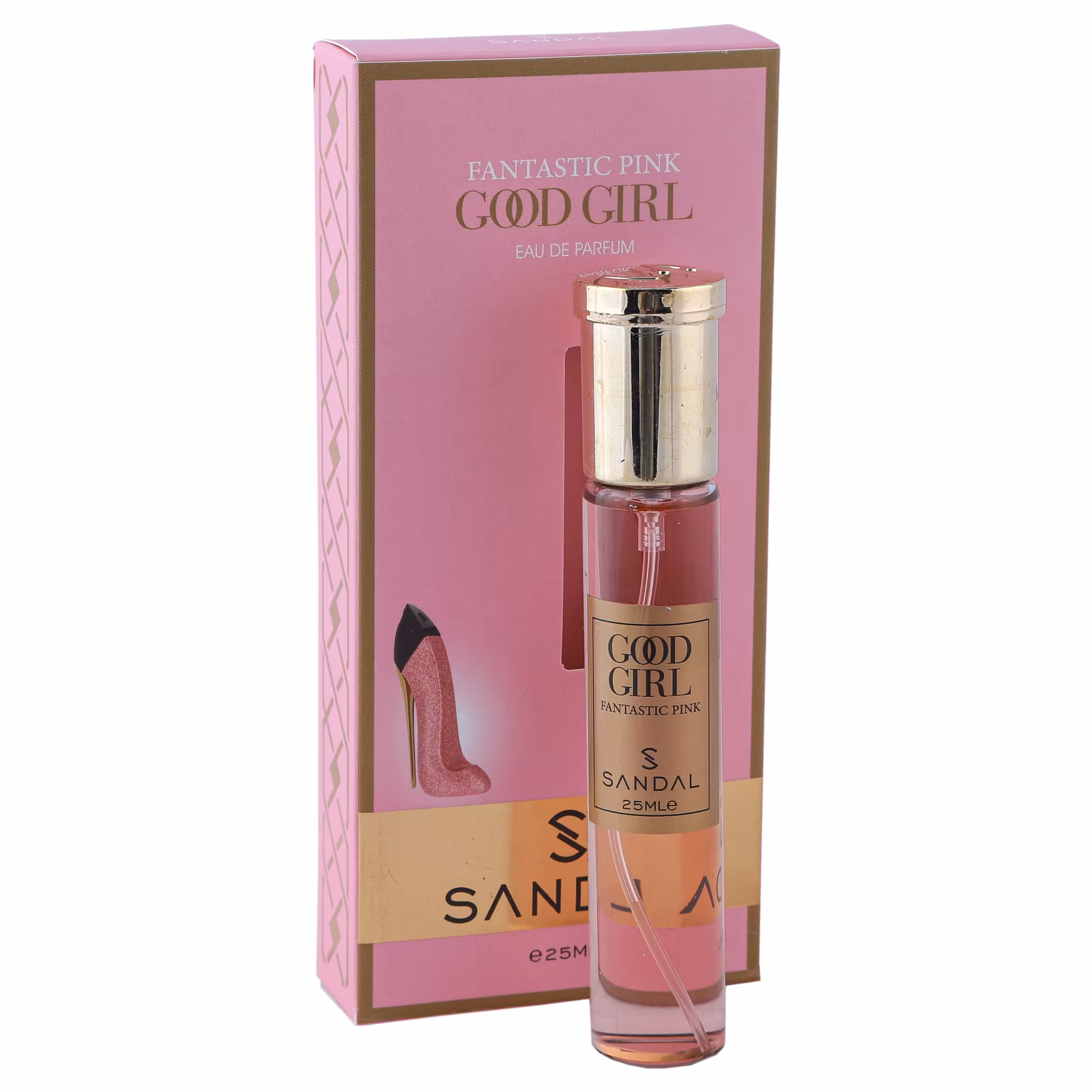 عطر جیبی زنانه صندل مدل گود گرل حجم 25 میلی لیتر 