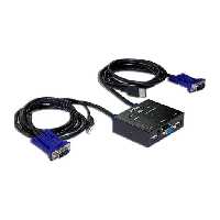 KVM سوییچ 2 پورت دی لینک مدل KVM-222