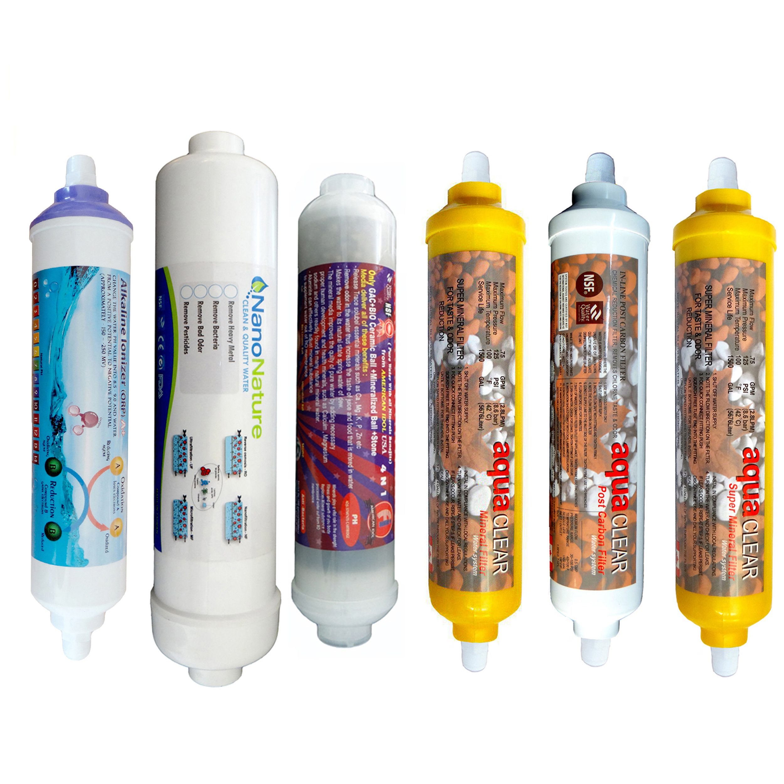  فیلتر تصفیه کننده آب مدل REFILL - AC6N مجموعه 6 عددی