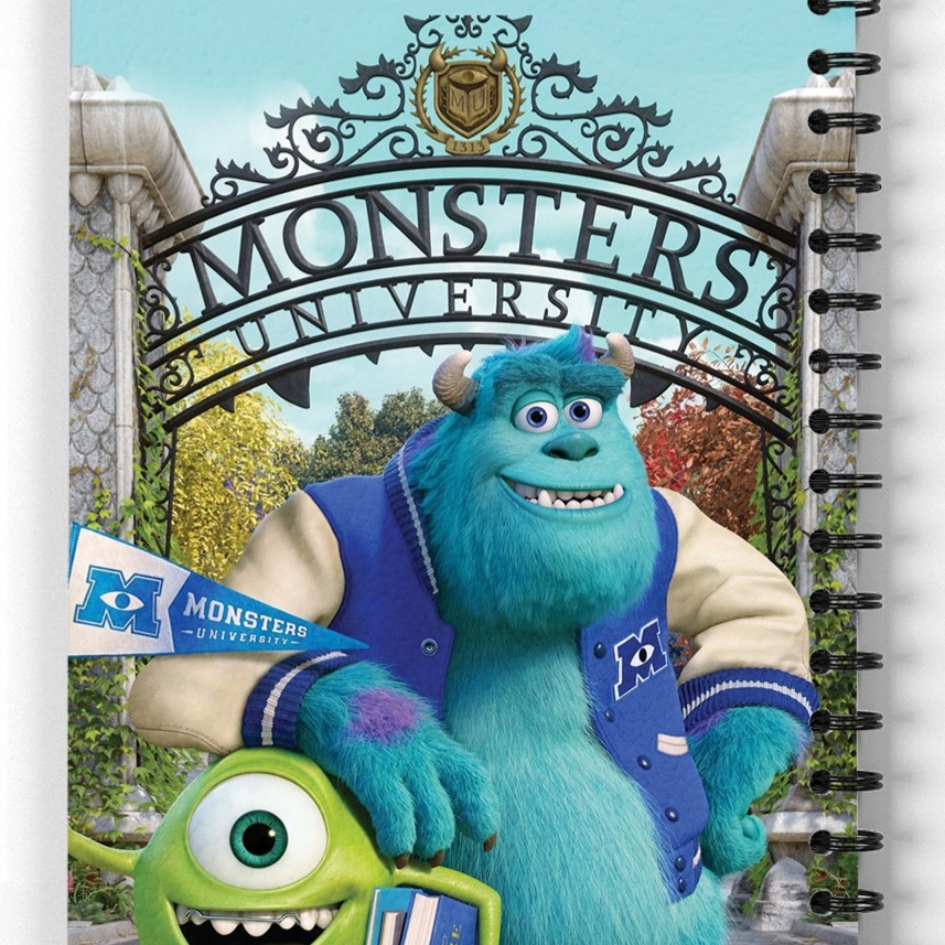 دفتر فنری 60  برگ خطدار  هیولاها