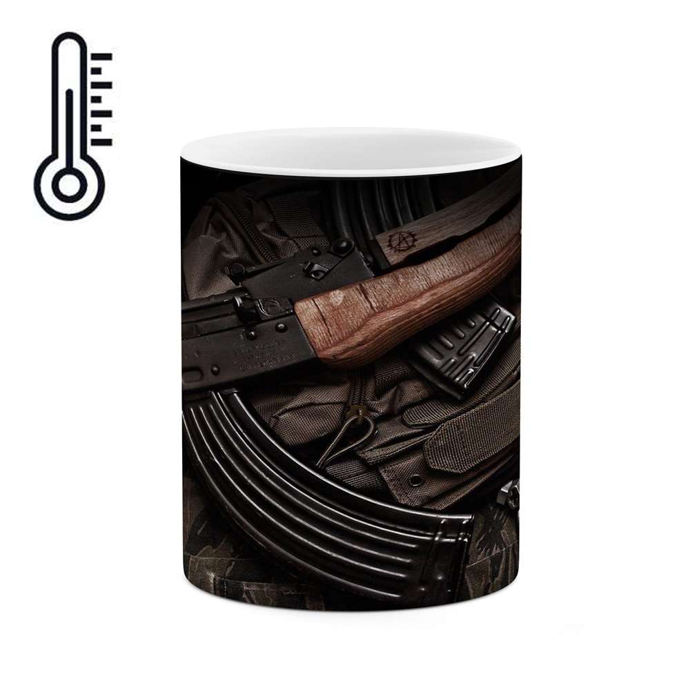 ماگ حرارتی طرح تفنگ AK47 مدل mgph15081